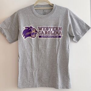 Western Carolina University Catamounts Short Sleeve T-Shirt Size Small